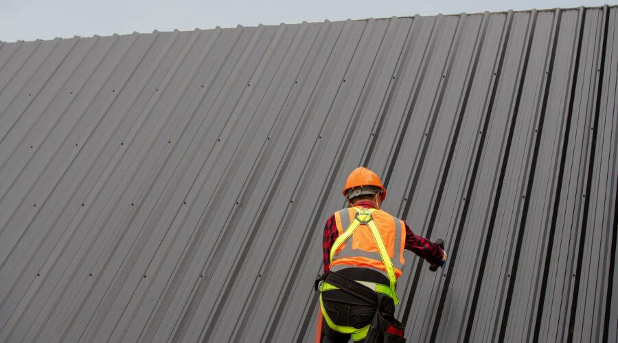 Professional metal roof installation services in Davis Junction, IL